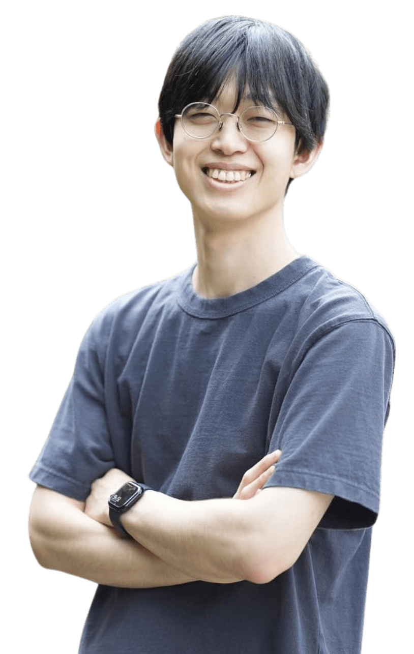 笑顔の人物